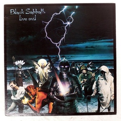BLACK SABBATH LIVE EVIL VERTIGO 20PP49 Japan VINYL 2LP