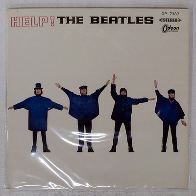 BEATLES HELP ODEON OP7387 Japan RED VINYL VINYL LP