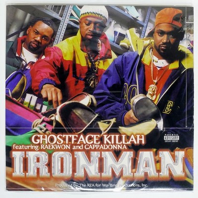 GHOSTFACE KILLAH IRON MAN RAZOR SHARP E267729 US ORIGINAL VINYL 2LP