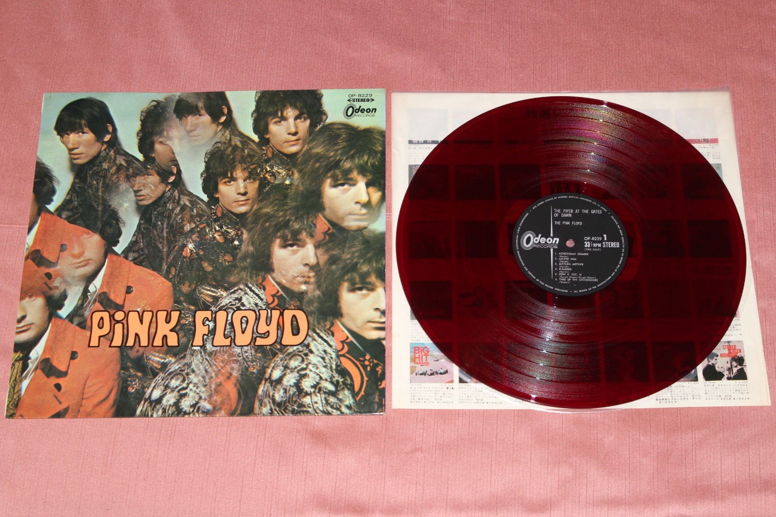 PINK FLOYD The Piper At The Gates Of Dawn LP JAPAN 1st PRESS 1967 RED WAX N.MINT