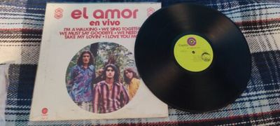 El Amor   EN VIVO  Mexican Psych Garage Rock PROMO LP POKORA 1971 KALEIDOSCOPE