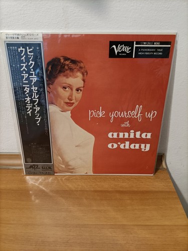 LP ANITA O  DAY PICK YOURSELF UP JAPANESE VERVE RECORDS W/ OBI   INSERT