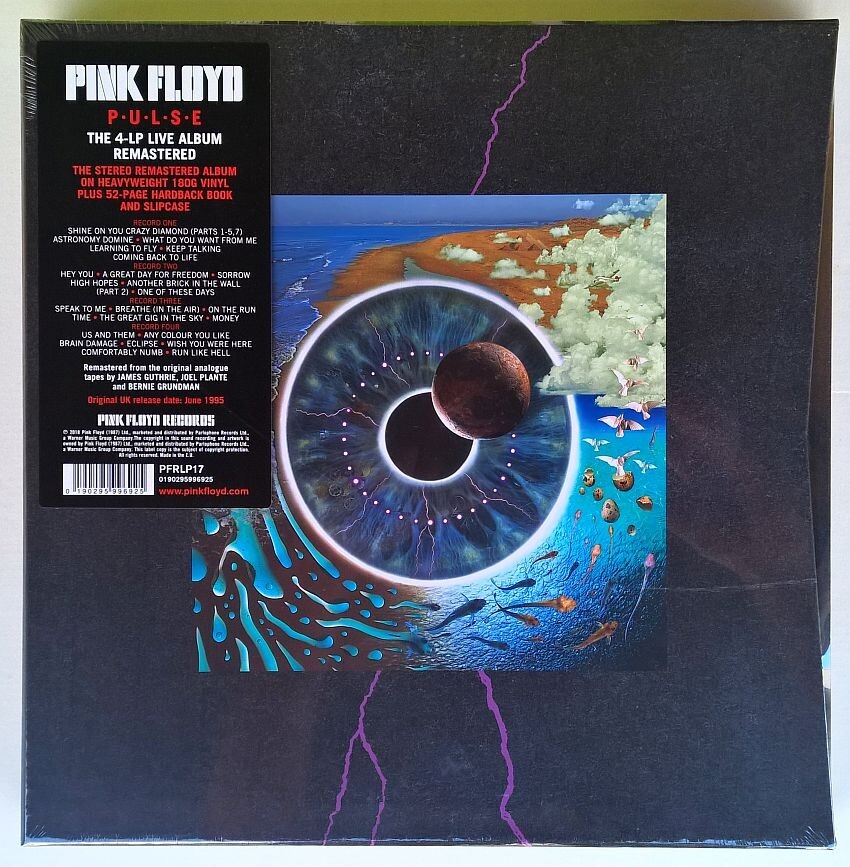 PINK FLOYD PULSE 4LP 180g BOX SEALED