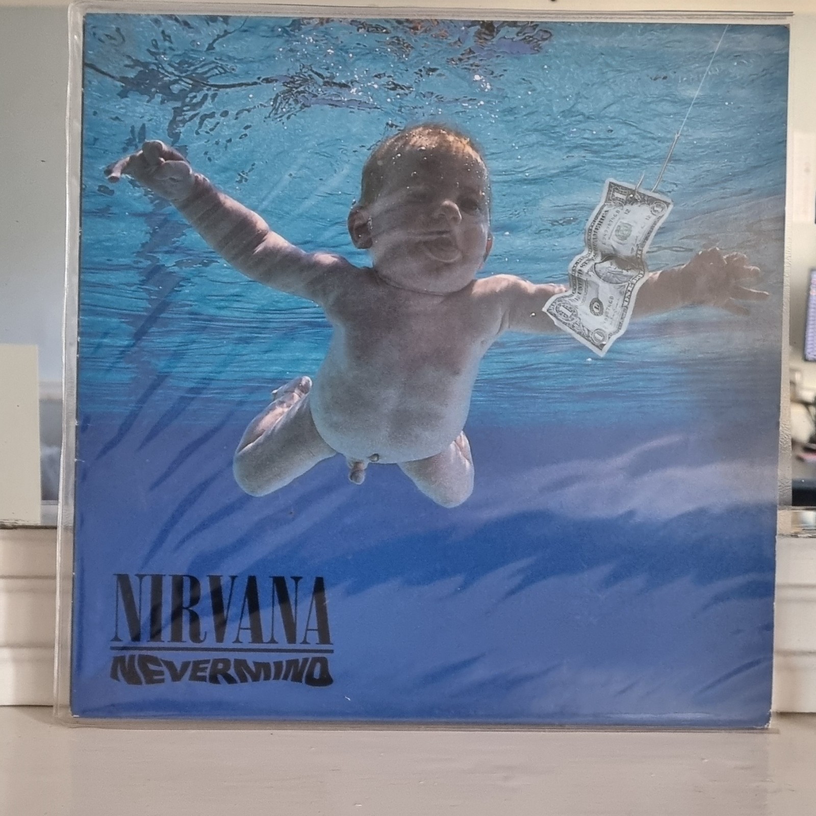 NIRVANA - NEVERMIND VINYL LP 1991. Geffen.