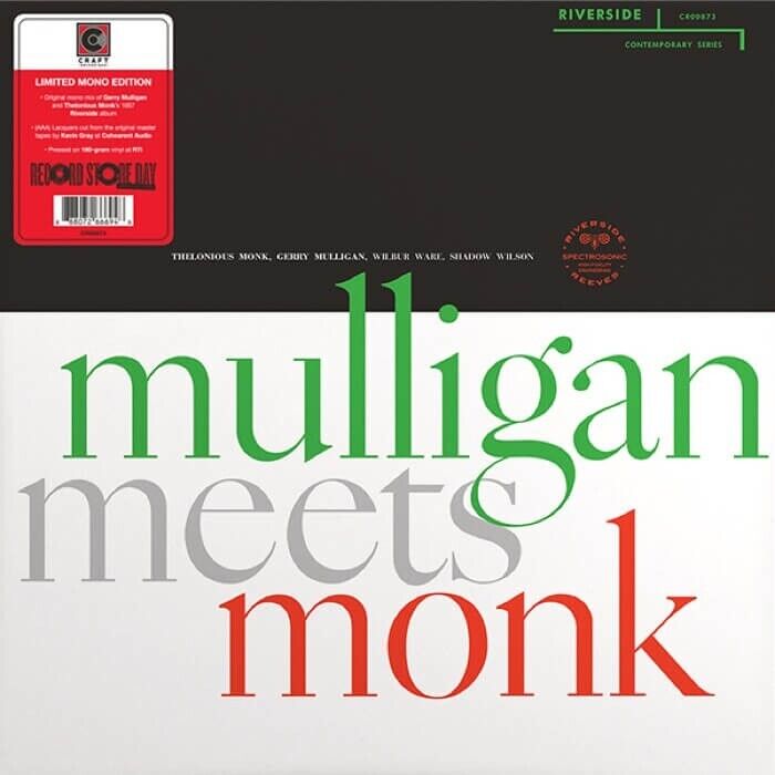 MULLIGAN   THELONIUS - MULLIGAN MEETS MONK - RSD 2025     LP
