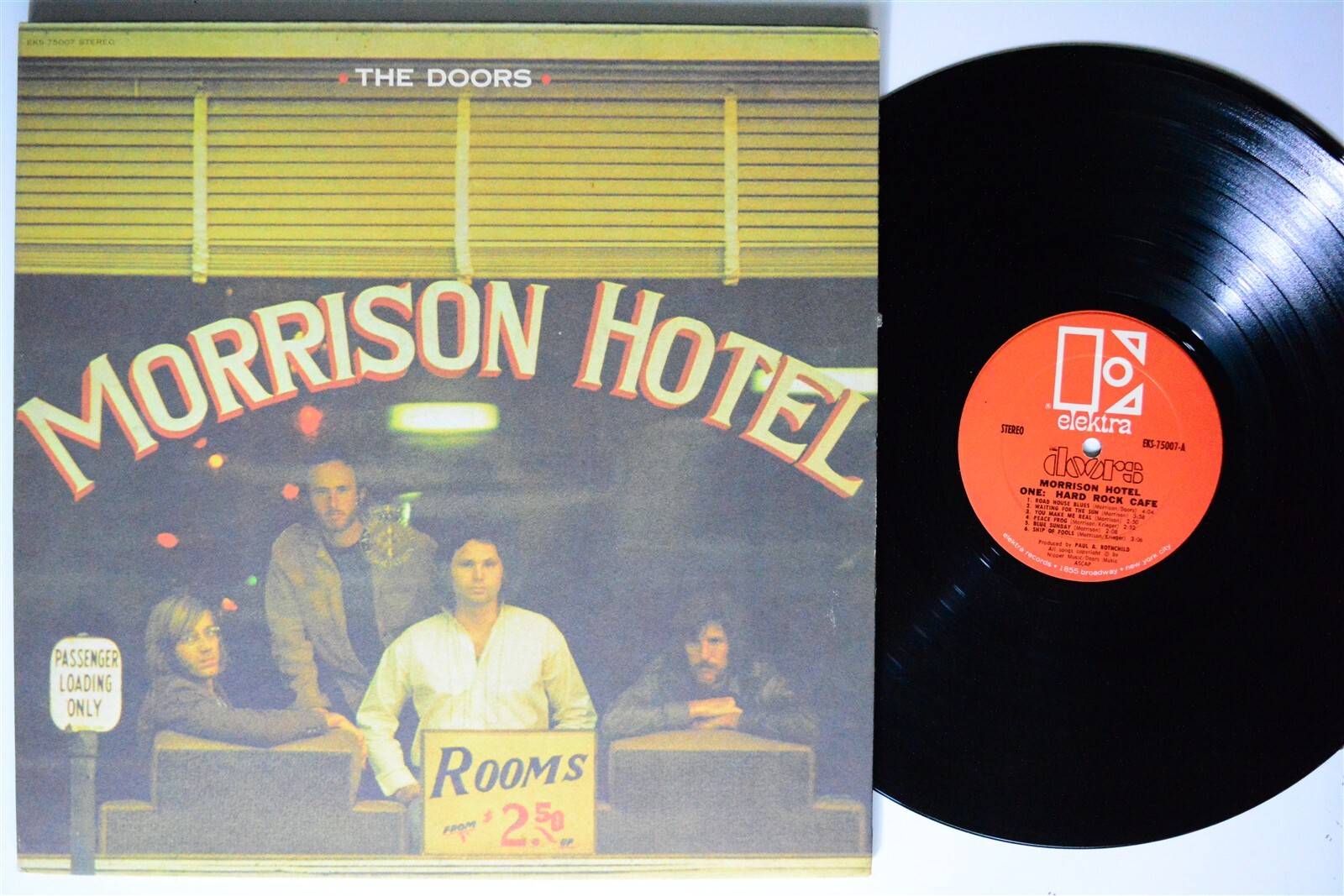 DOORS Morrison Hotel ELEKTRA LP gatefold 1st press
