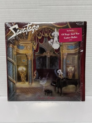 1989 SAVATAGE Of Rage And War Gutter Ballet Vinyl 82001