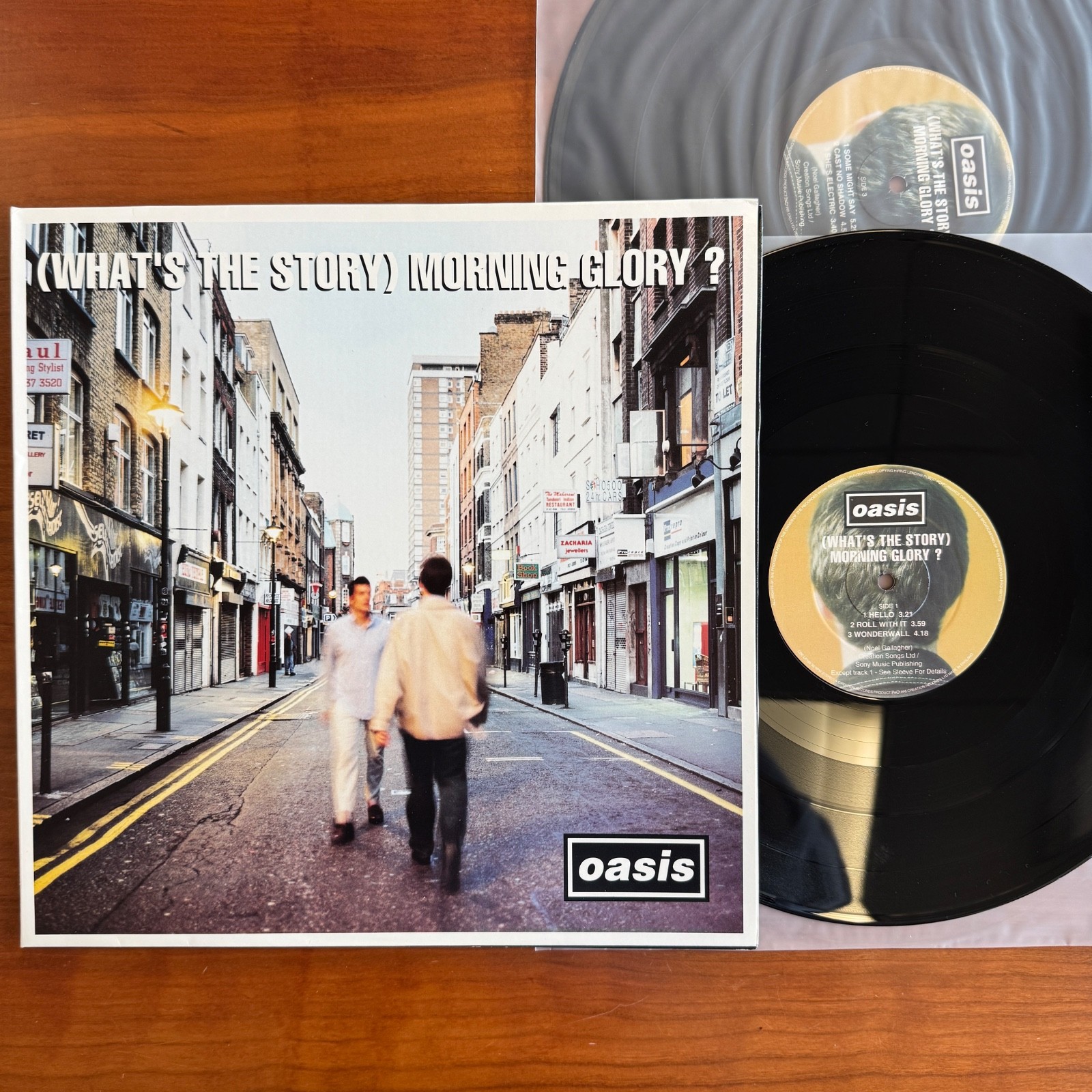 Oasis      What s The Story  Morning Glory? 1995 OG UK Creation Damont Press NM LP