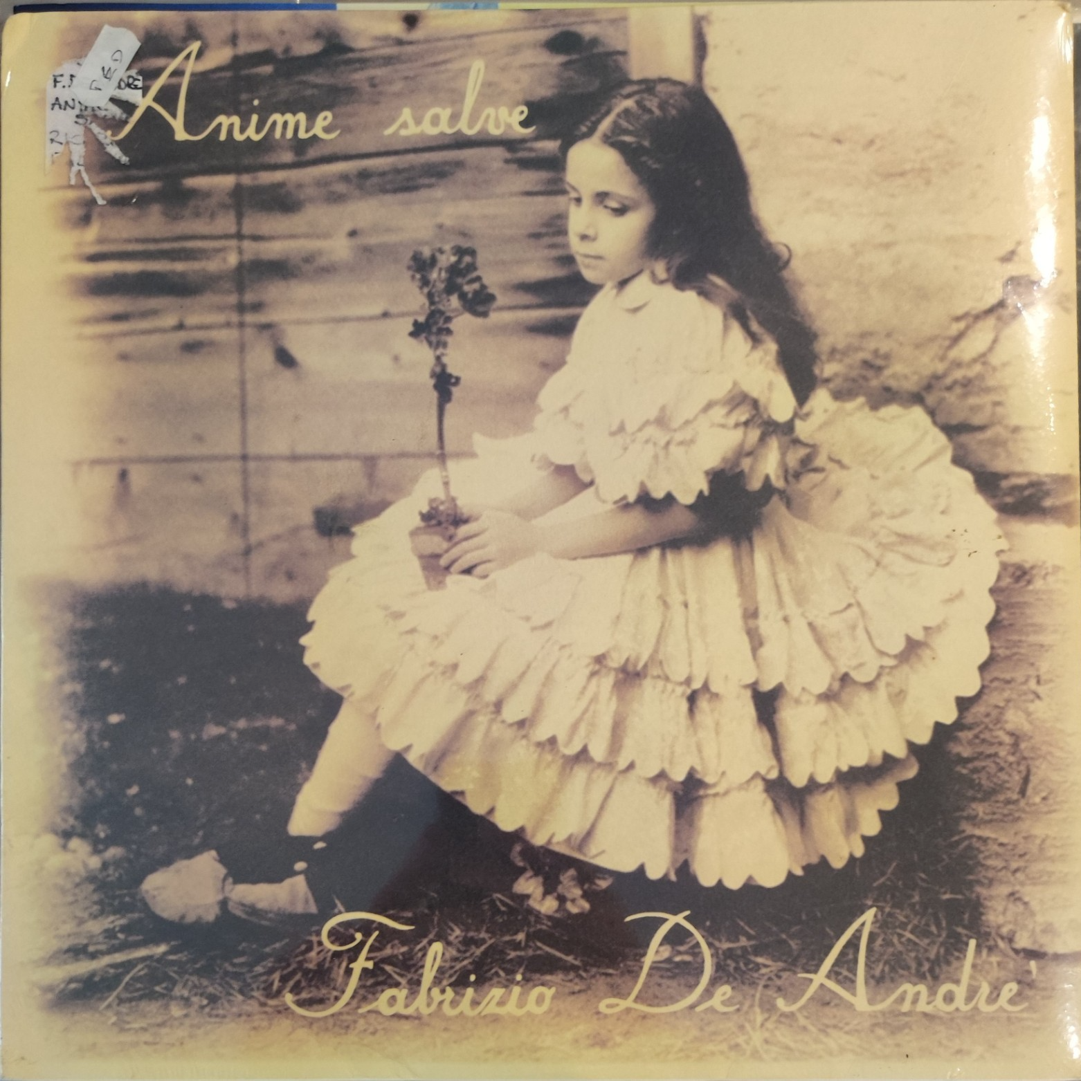 FABRIZIO DE ANDRE      ANIME SALVE     VLD 2098     PROVENIENTE DAL BOX - SIGILLATO LP