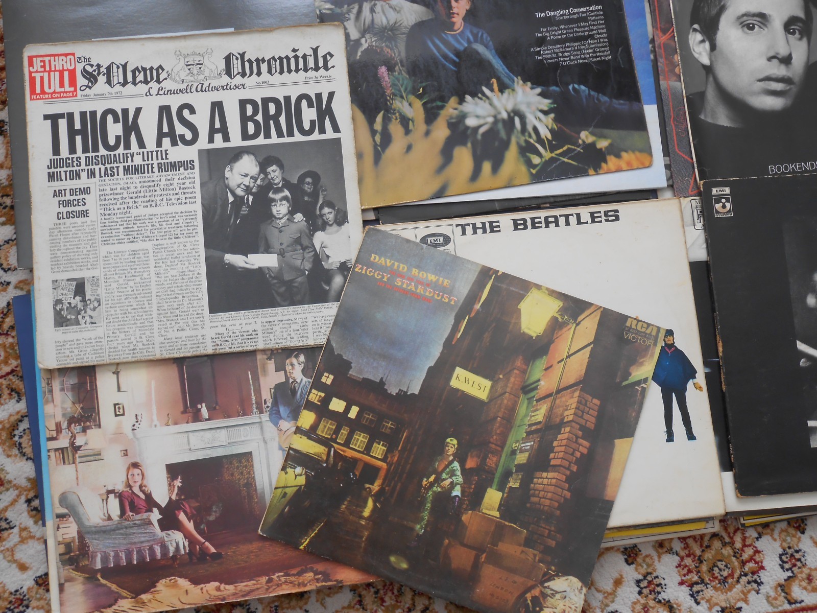 LARGE JOBLOT.PROG ROCK,SOUL.LP VINYL RECORD COLLECTION.ALL LISTED RARE