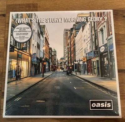 Oasis   What s The Story  Morning Glory? 30th 3LP Cast No Shadow Clear Vinyl 