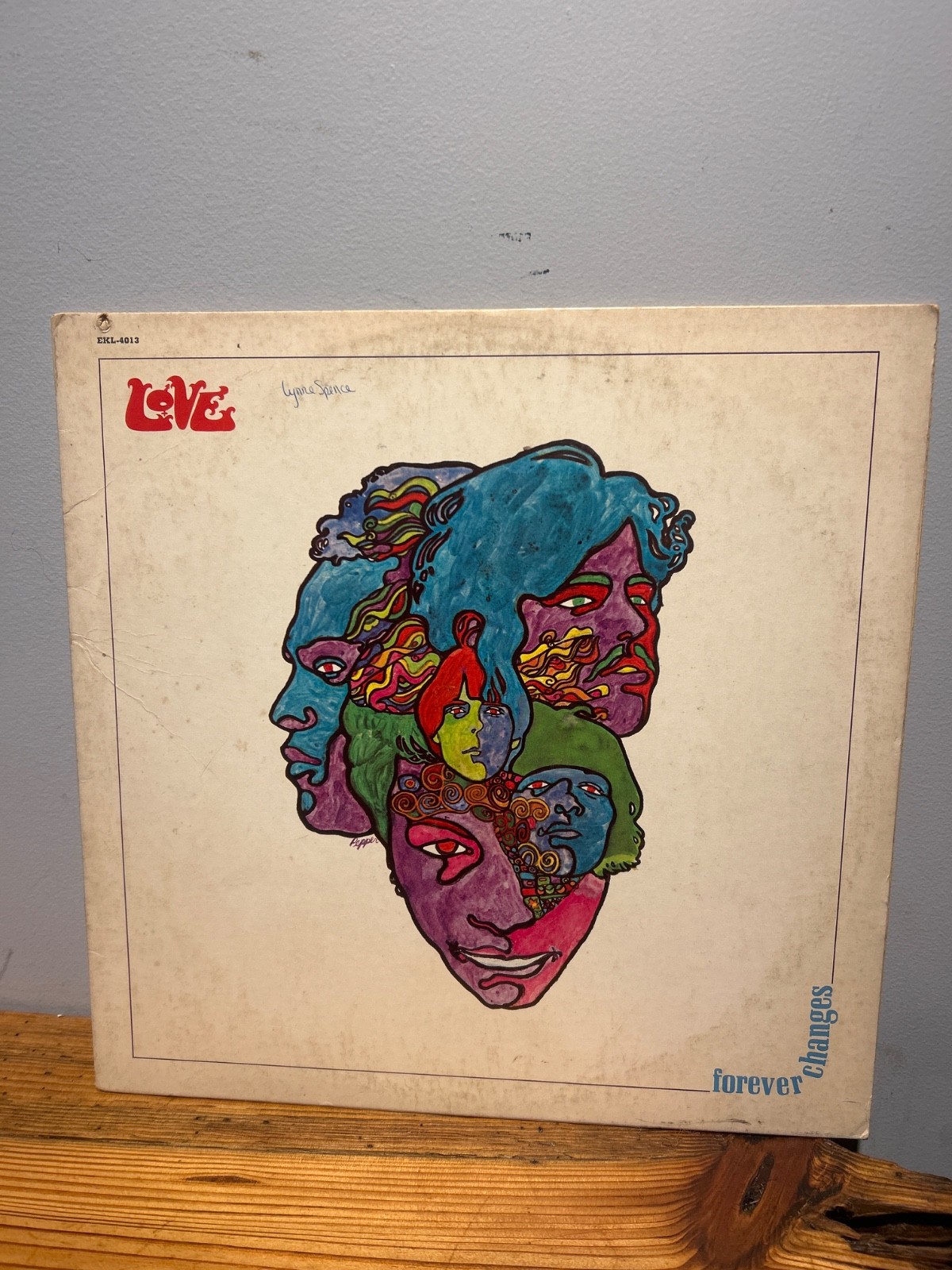 LP rare mono EKL 4013 original press LOVE forever changes     VG 