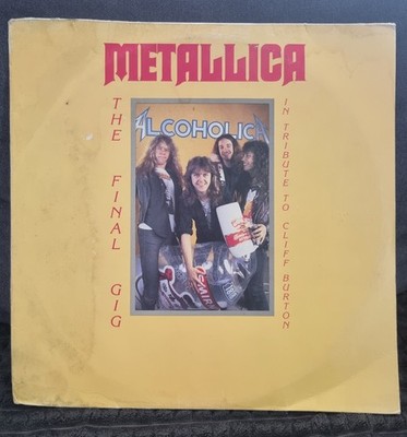 METALLICA   the Final Gig  2lp Live  86  Hard Rock,heavy...