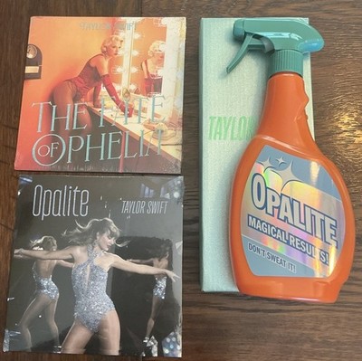 NEW Taylor Swift Bundle, Fate Of Ophelia / Opalite 7    Vinyl Plus Opalite Bottle