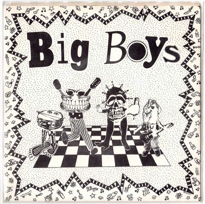 BIG BOYS Frat Cars EP Original Austin Texas Punk Rock Vinyl Record KBD 1980