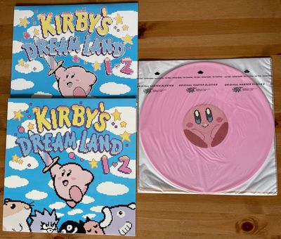 Kirbys Dream Land 1   2 Soundtrack Vinyl LP NOT Moonshake Nintendo