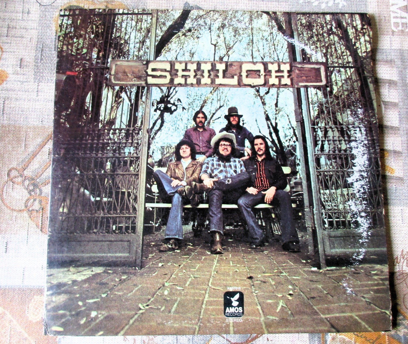 SHILOH 1970 LP AMOS RECORDS AAS7015 DON HENLEY COUNTRY ROCK RARE COPY