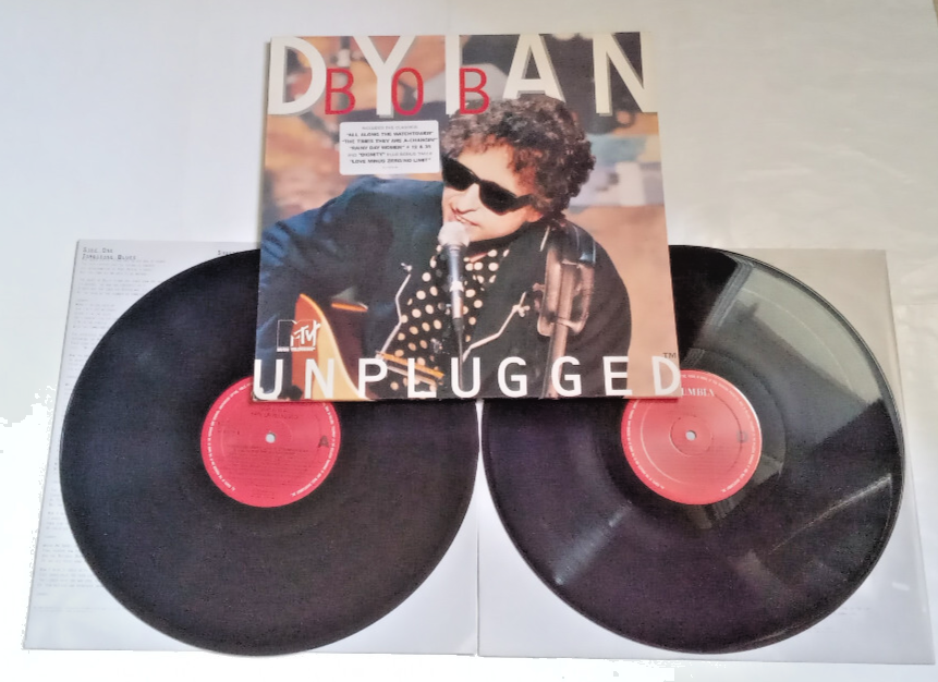 BOB DYLAN MTV Unplugged ORIGINAL 1995 2 LP