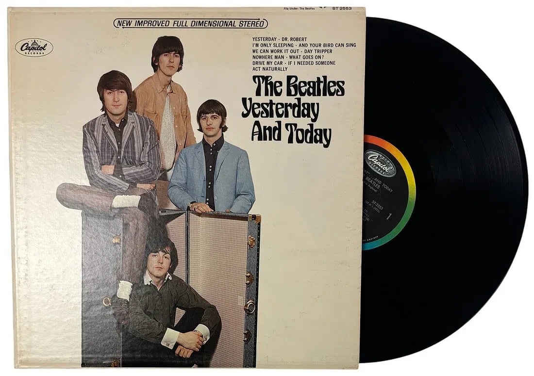 THE BEATLES Yesterday And Today LP STEREO BUTCHER COVER Second State Los Angeles