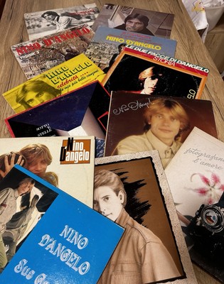 Lp Nino D   Angelo Discografia parziale in vinile originale dell   epoca