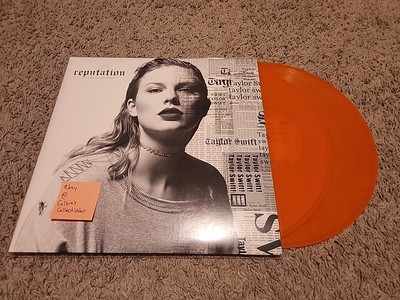 Taylor Swift Reputation ORANGE FYE Exclusive Vinyl Limited Edition 2LP /3000 NM?