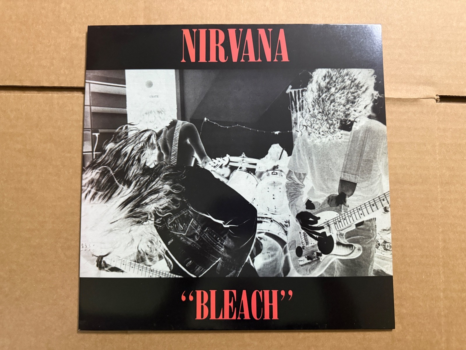 Nirvana Bleach LP Green Marble VInyl