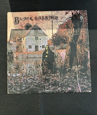 Black Sabbath Self Titled Vinyl LP 1970 Green Label, Ultrasonically Cleaned VG  
