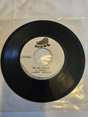 Very Rare DJ Vinyl  Reggae  Lambert Douglas