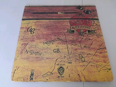 ALICE COOPER  LP 33 Tours     SCHOOL S OUT     56 007 WB -  1972 / Collector