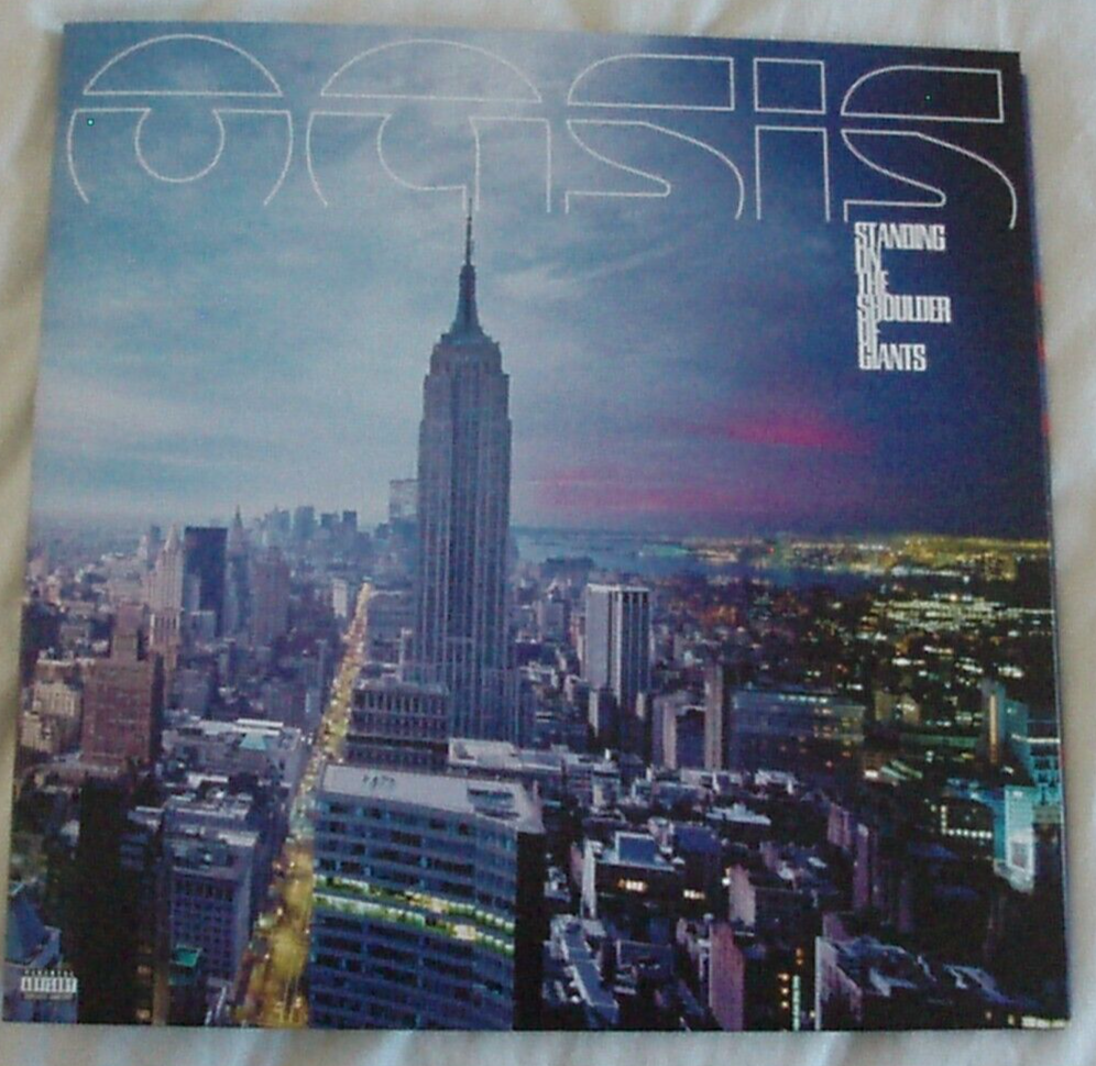 OASIS - Standing On the Shoulder Of Giants 12  Ltd Ed SPLATTER VINYL LP   NEW  