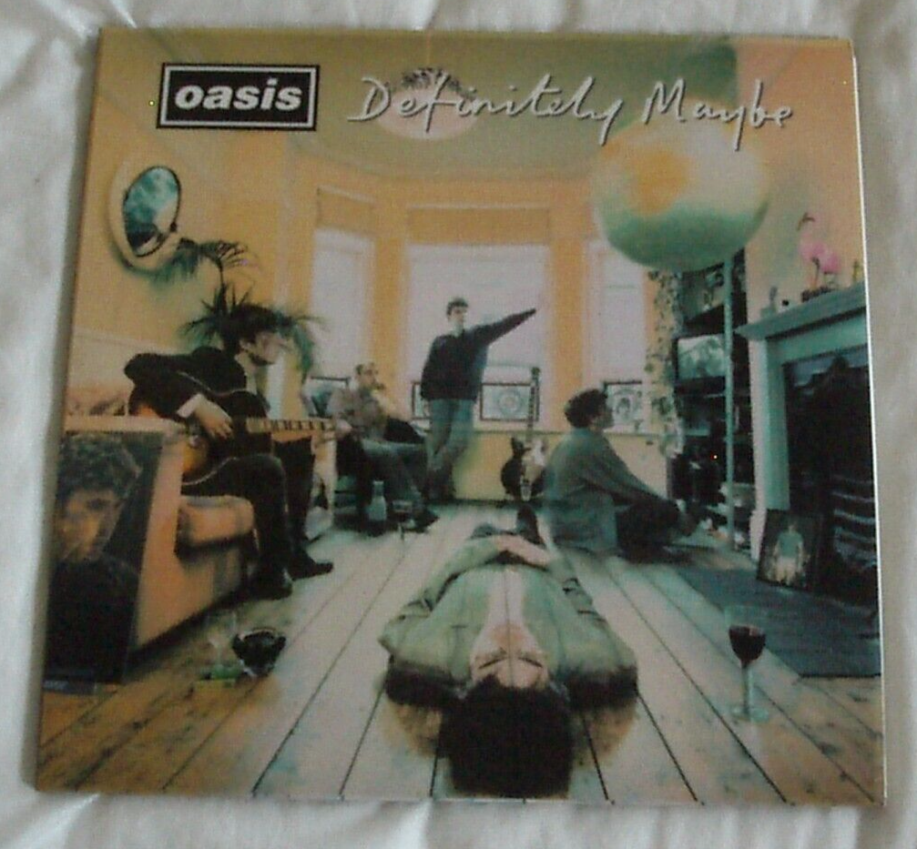 OASIS - Definitely Maybe 2 x 12  COLOURED VINYL LP    NEW   Ltd Ed 3-D Cover