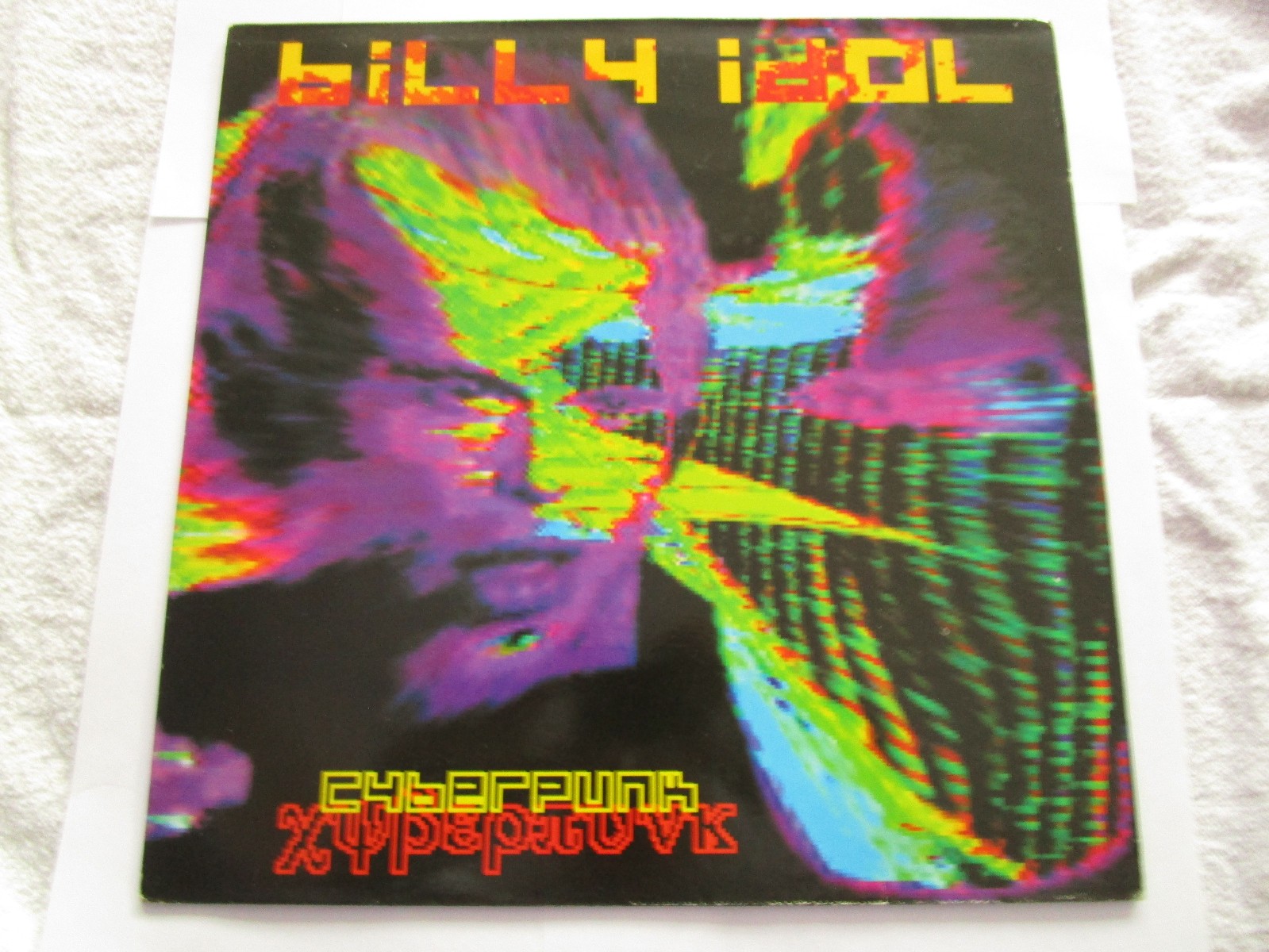 Billy Idol     Cyberpunk - Vinyl  LP Europa 1993-  Chrysalis        0946 3 26000 1 1
