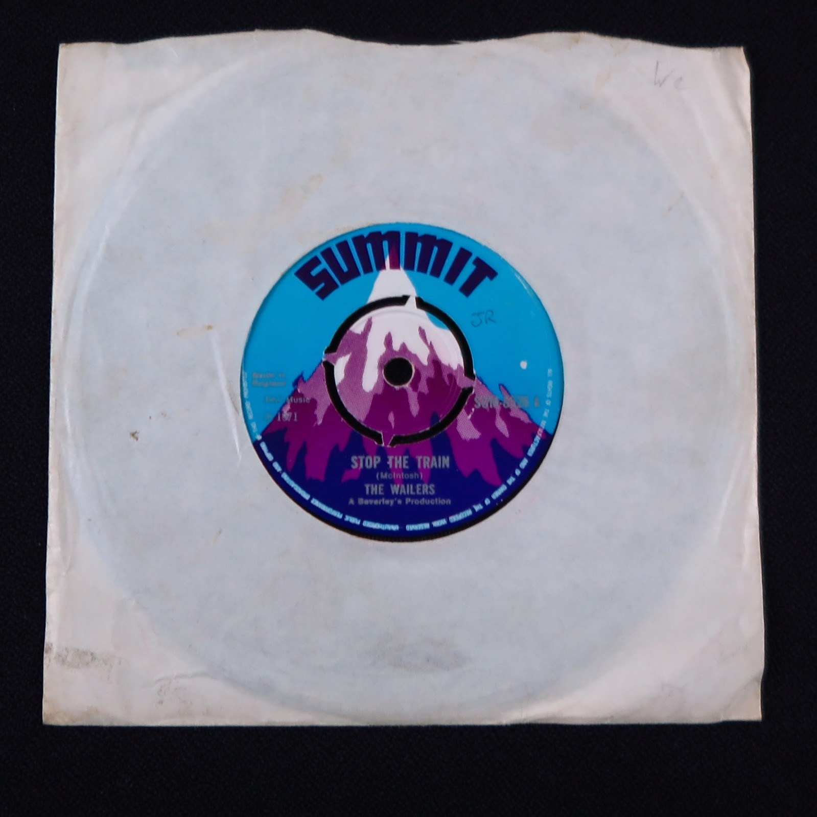 The Wailers Stop The Train  1st Pressing, Sumimit, Reggae  7 