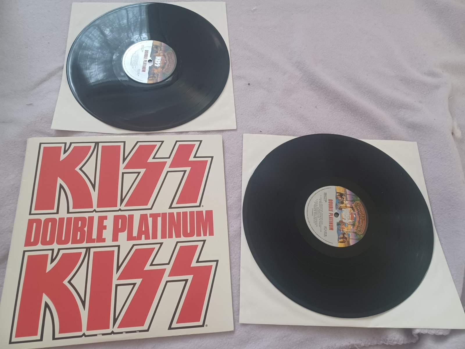 KISS Double platinum vinyl Australian MISPRINT