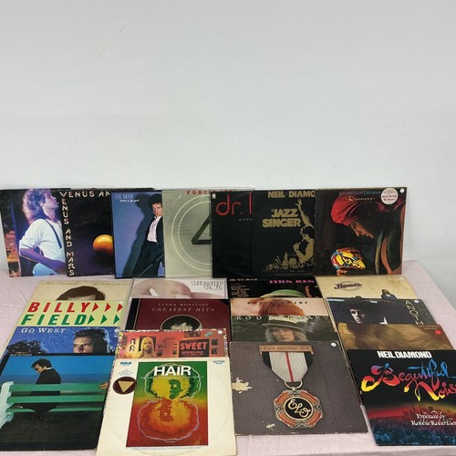 23 x Mixed Genre Vinyl Records - Rod Stewart, ELO, Neil Diamond   More  18   400