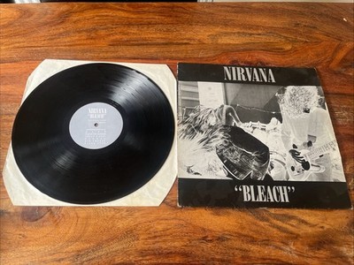 Nirvana - Bleach - 1989 Original UK Release on Tupelo. TUP LP6