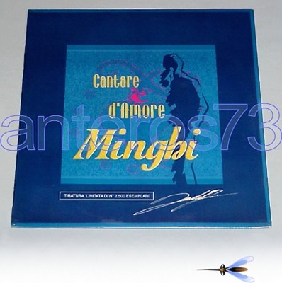 AMEDEO MINGHI  CANTARE E  D AMORE  RARO LP 96 SIGILLATO