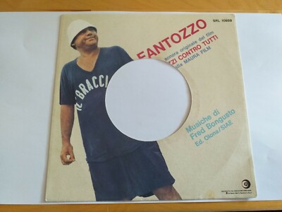 FRED BONGUSTO Fantozzo FANTOZZI cover promo juke box jb Ricordi SRL10929 RARA 80