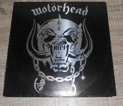 MOTORHEAD    1st LP   SILVER COVER    Chiswick Records   STATES LEMMY s Own Copy