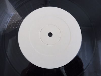 XTC   3D EP 1977 UK 12  EP VIRGIN 1st WHITE LABEL TEST PRESSING PUNK RARE     