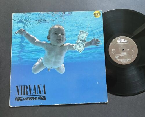 Nirvana  Nevermind  UK/EU 1st PRESS Vinyl LP 1991 DGC 24425 EX