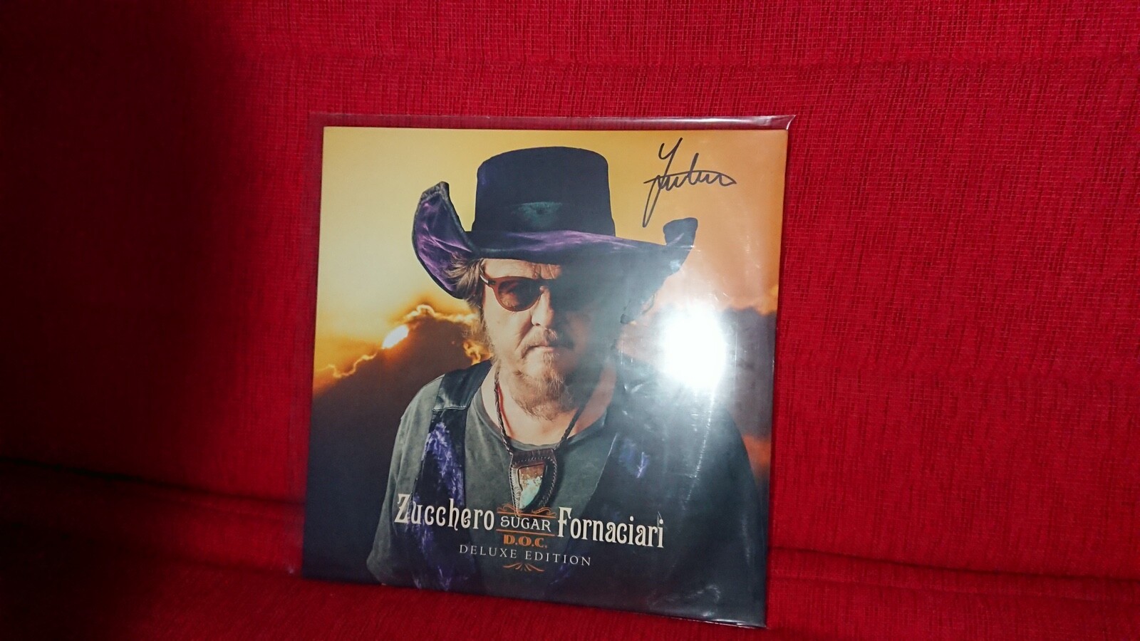 Zucchero Vinile D.O.C. Deluxe Ed.  3 LP  Autografato - Sugar Fornaciari DOC