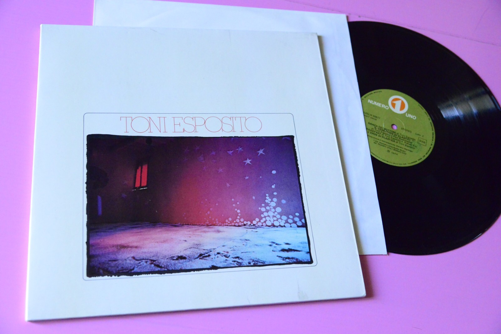 TONI ESPOSITO LP ROSSO NAPOLETANO ORIGINALE 1974 NM    TOP ITALY PROG
