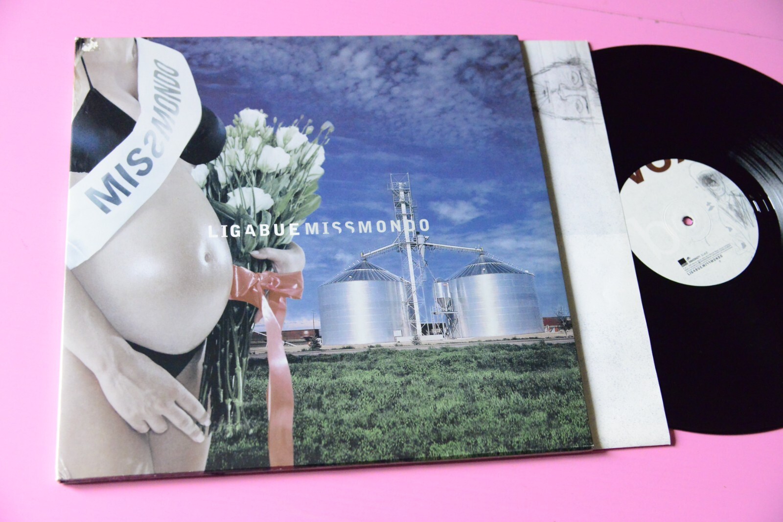 LIGABUE MISS MONDO 2LP ORIGINALI 1999 EX                