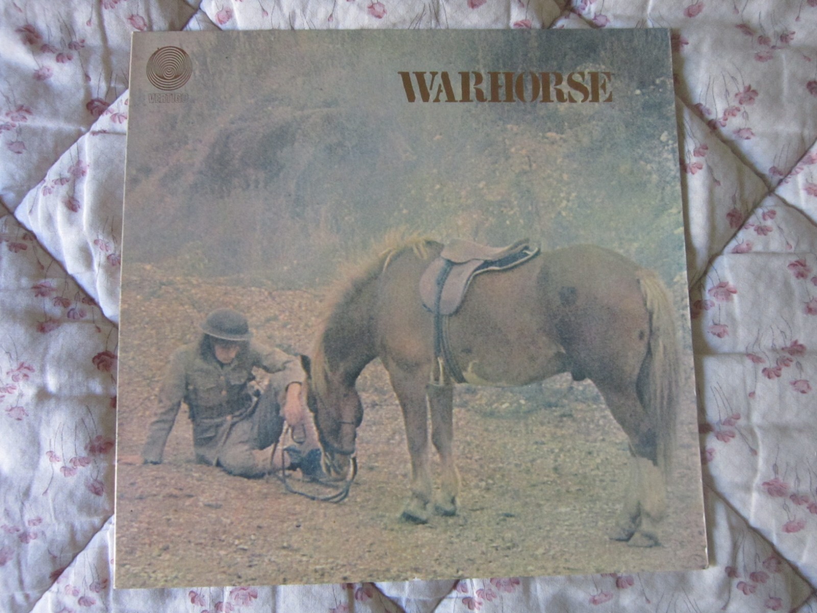 WARHORSE LP Warhorse 1971 GERMAN VERTIGO SWIRL OTTIMO STATO