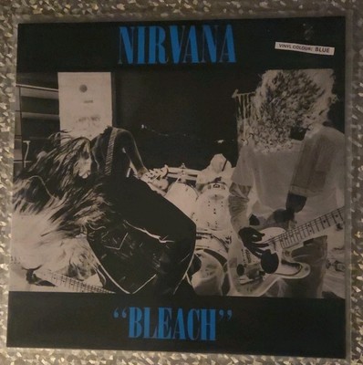 Nirvana     Bleach Vinyl, LP, Album, Blue