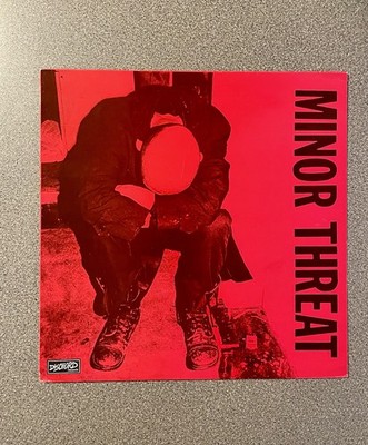 Minor Threat     Minor Threat  LP  4 PPD First Press with Insert - KBD Black Flag