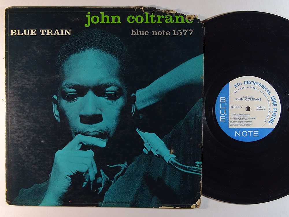 JOHN COLTRANE Blue Train LP on Blue Note DG mono 63rd