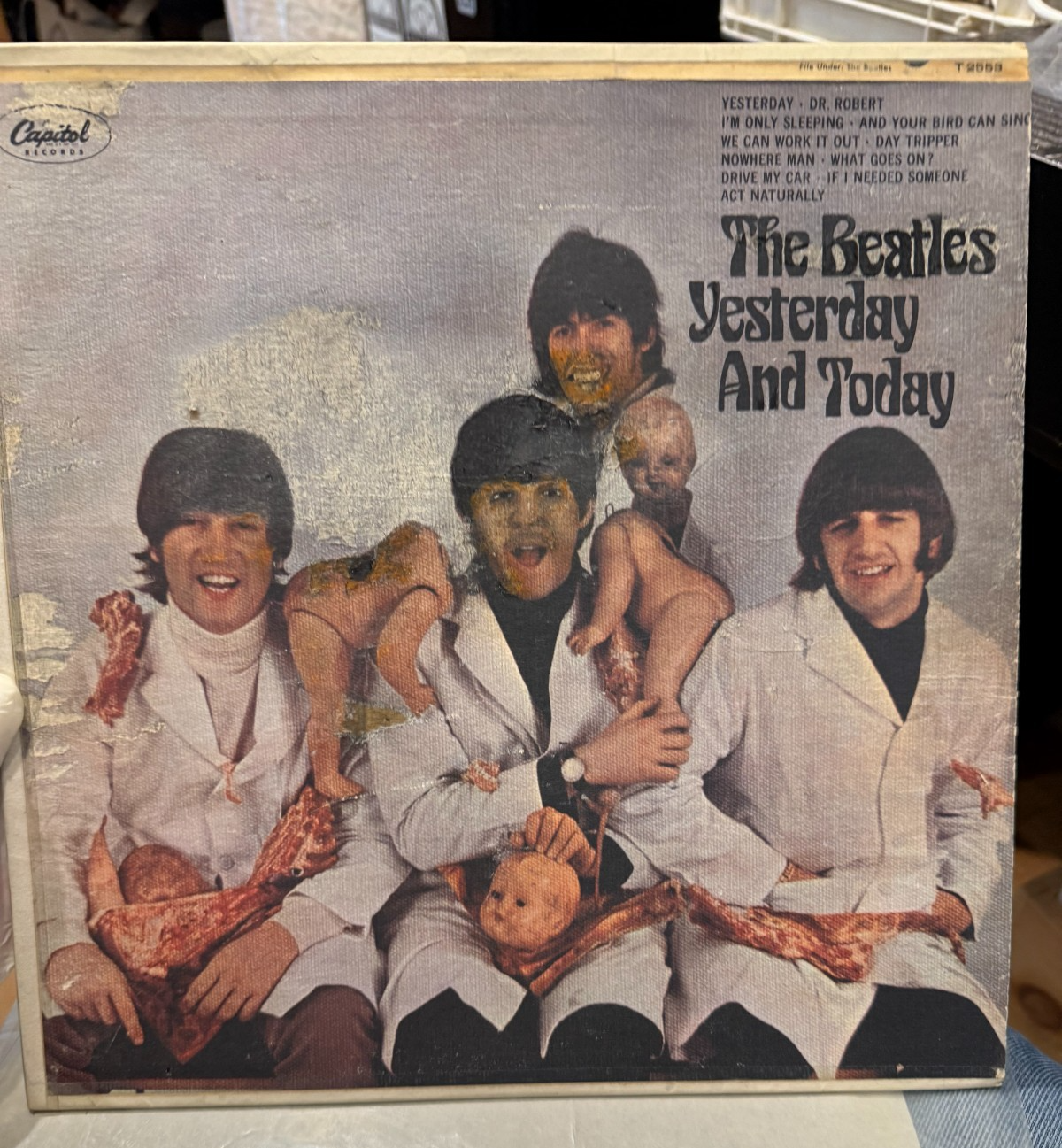The Beatles Yesterday And Today LP 3rd Third State Butcher Mono Scranton Vinyl