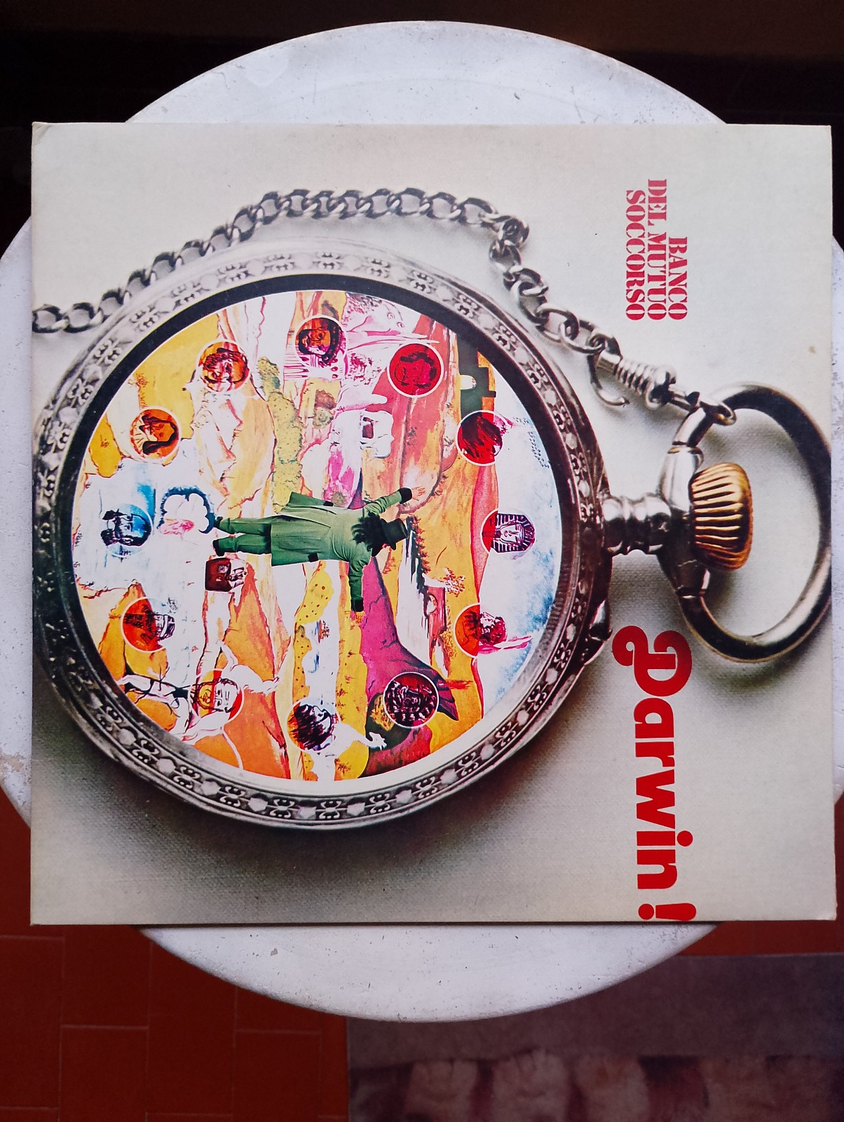 BANCO DEL MUTUO SOCCORSO  DARWIN   LP 33 giri  RICORDI stampa italiana anno 1972
